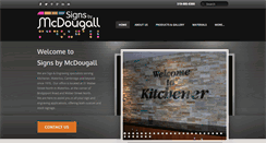 Desktop Screenshot of mcdsigns.com